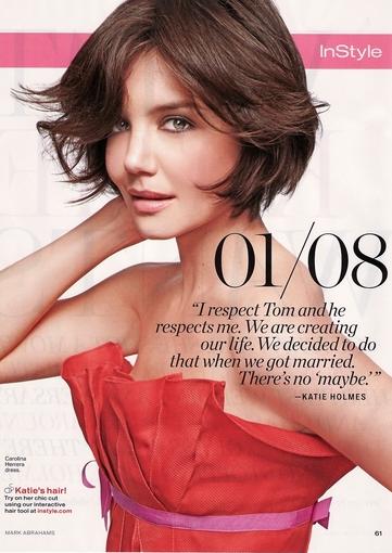 katie holmes haircut pictures. sound like haircut General